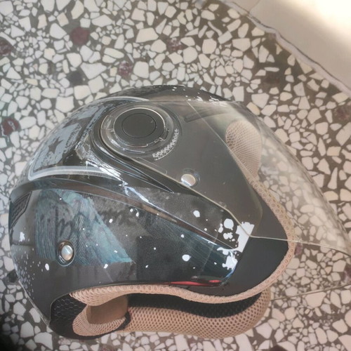 Motorcycle helmet new with case