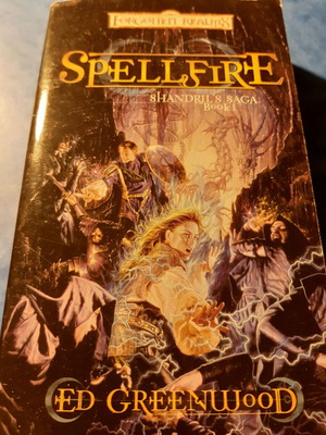 Spellfire Ed Greenwood book like new, English