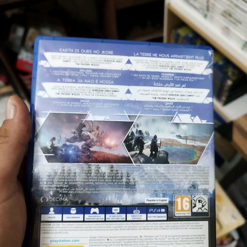 Horizon Zero Dawn Complete Edition blue version like new