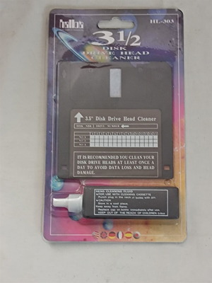3.5 Inch Disk Drive Head Cleaner for PC and Amiga like new