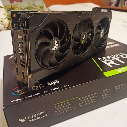 Asus GeForce RTX 3070 Ti 8GB GDDR6X TUF OC graphics card