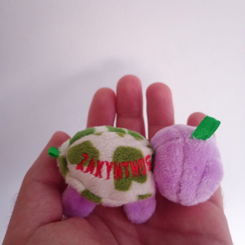 Souvenir plush turtle Zakynthos like new