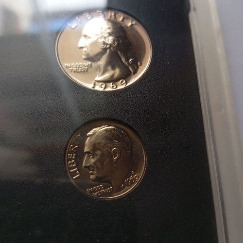 1969 U.S Proof Set new, silver coins