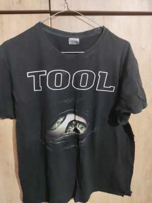 Tool t-shirt medium size used, black