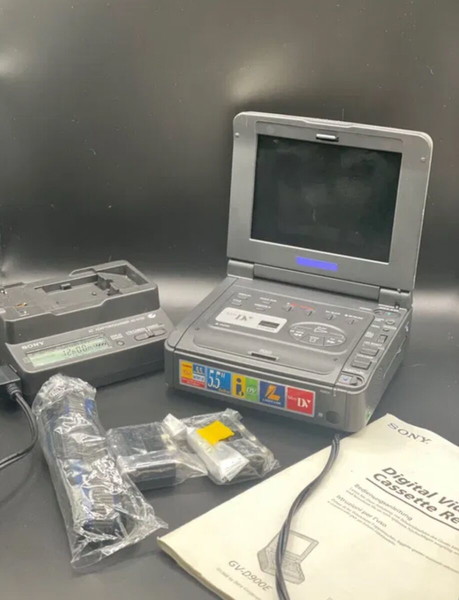 Sony GV-D900E Portable Digital MiniDV Walkman Tape Player Editor