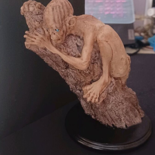 Gollum figure from Lord of the Rings 3D printed, new