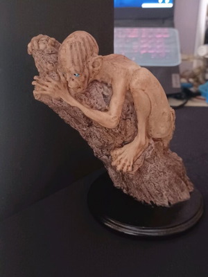 Gollum figure from Lord of the Rings 3D printed, new