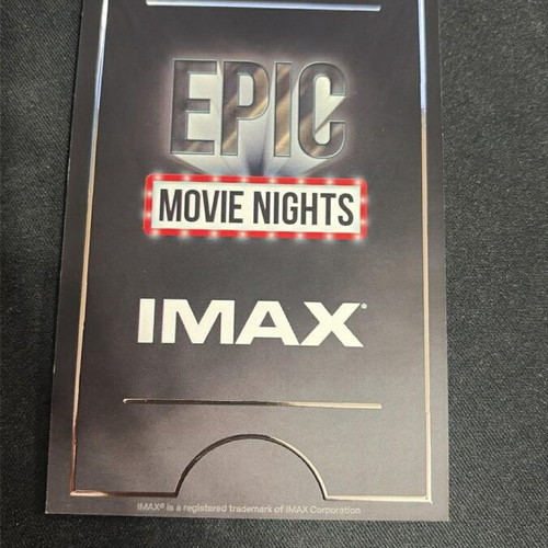 Lord of the Rings The Return of the King collectible ticket IMAX Village Epic Movie Nights like new
