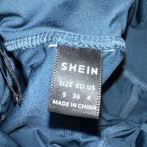 Cycling shorts Small dark blue/teal like new with pocket Shein