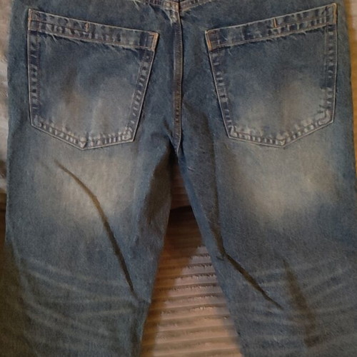 Bershka flare jeans men's blue like new, size 38