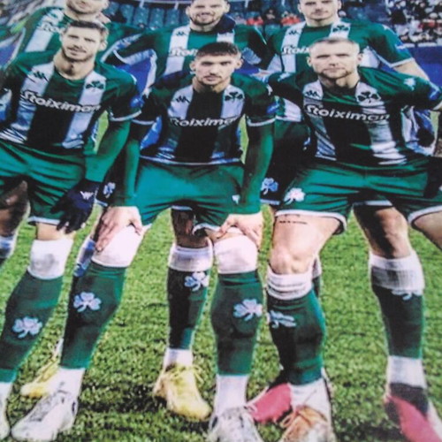 Panathinaikos football team small collectible poster 2022 like new