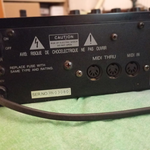 Phonic stereo mixer used, vintage