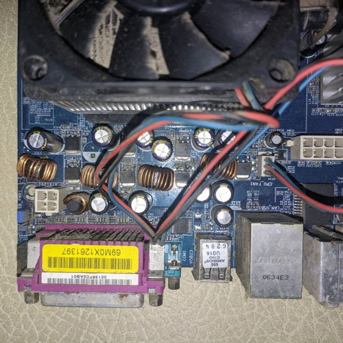 ASRock ALiveSATA2-GLAN motherboard with AMD Sempron processor like new
