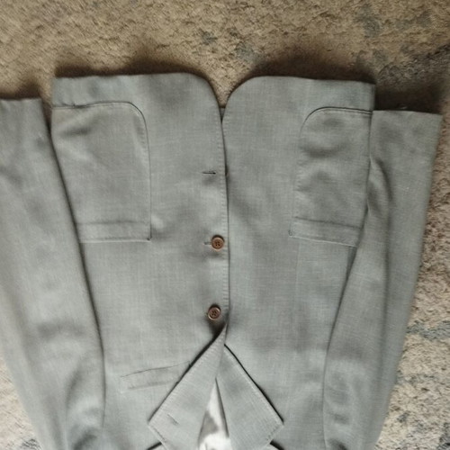 Urbis men's summer jacket size 48 like new, gray, made in Italy
