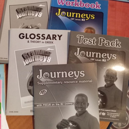 Journeys B2 Level teaching books like new