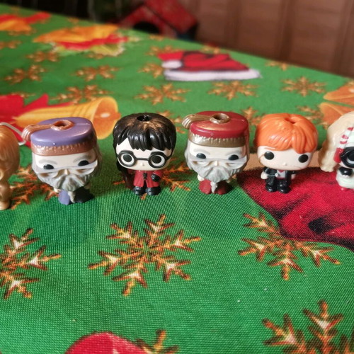 Kinder Joy Harry Potter Quidditch set of 6 figures used