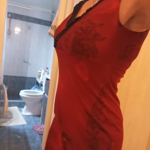 Heline dress like new, burgundy, size S