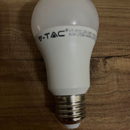 V-TAC Smart LED bulb 11W E27 A60 RGBW 1055lm