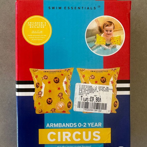 Circus Baby Armbands 0-2 Years New in Box