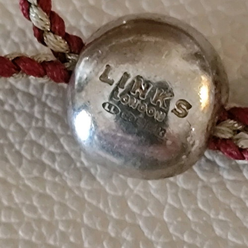 Links of London friendship bracelet silver 925 like new
