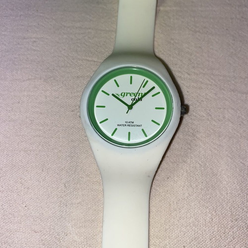 Women's white wristwatch