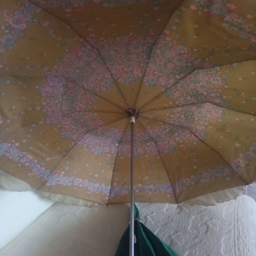 Vintage umbrellas like new, ornate from the 1960s