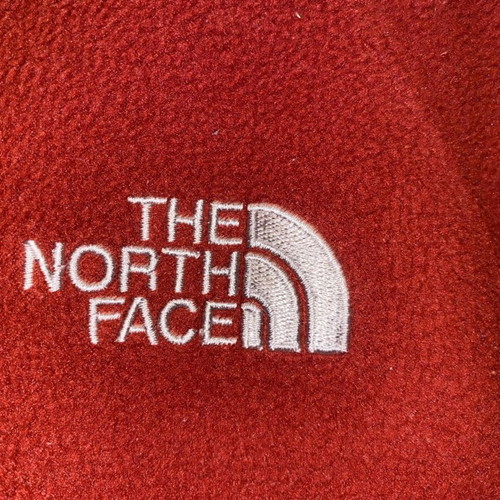 The North Face fleece jacket like new, women's M-L, red