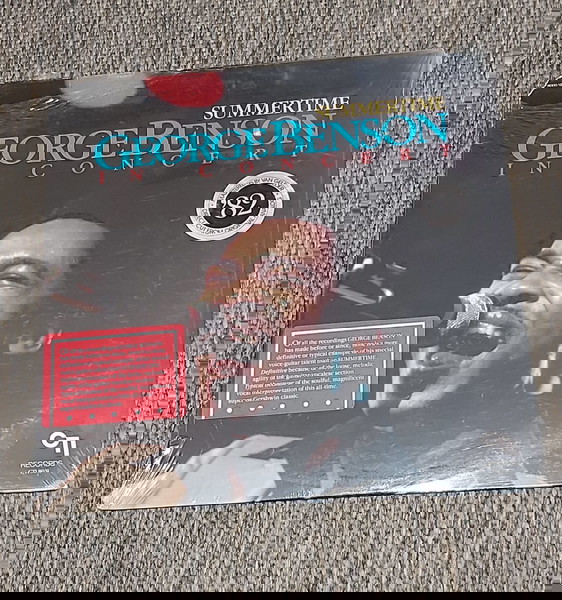 GEORGE BENSON IN CONCERT - SUMMERTIME 1982 USA ( σφραγισμένος στη ζελατίνα του)