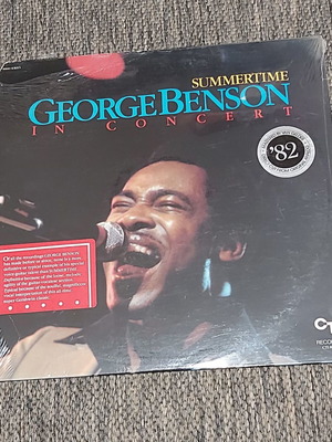 George Benson In Concert Summertime 1982 USA αχρησιμοποίητος, jazz