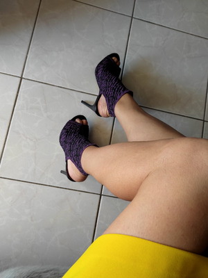 Zara Woman pumps used, size 39, purple