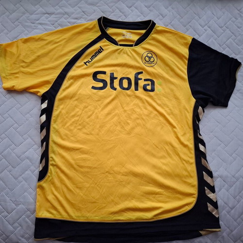 AC Horsens Home Jersey Hummel Yellow Shirt size XL like new