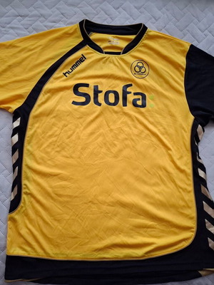 AC Horsens Home Jersey Hummel Yellow Shirt size XL like new