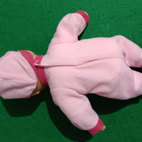 Doll with sounds and speech with soft body like new