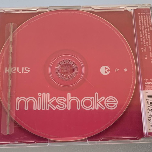 Kelis Milkshake 5-trk CD single used, pop