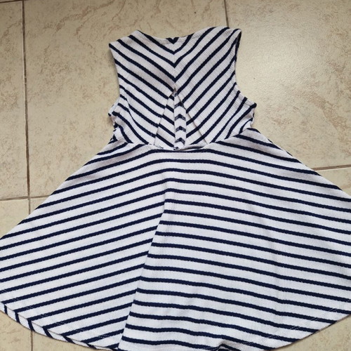 Mayoral summer dress 92cm like new, white and blue