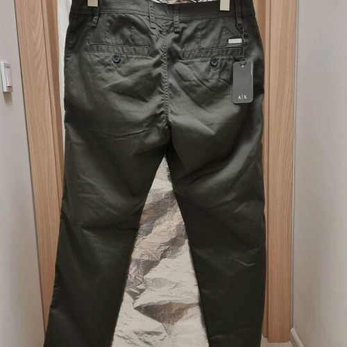 Armani Exchange pants new, size M, green