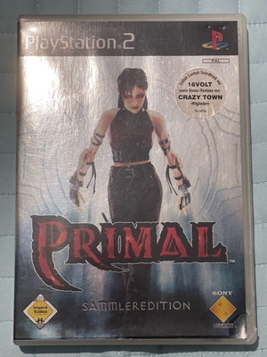 Primal PlayStation 2 collector's edition used with 16volt soundtrack