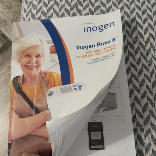 Inogen Rove 6 Portable Oxygen Concentrator new, 16-cell battery