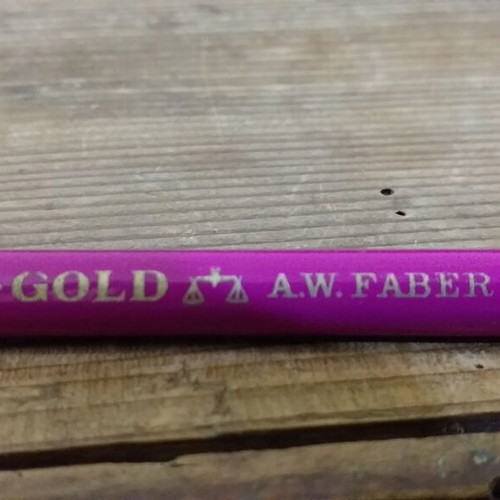 Faber collectible pencils and tin box like new