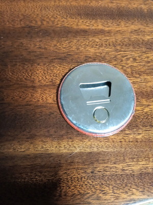 Mark Magnet Pin Badge