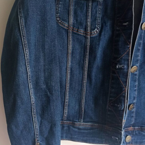 Lee denim jacket Slim Rider blue, like new, extra large women's