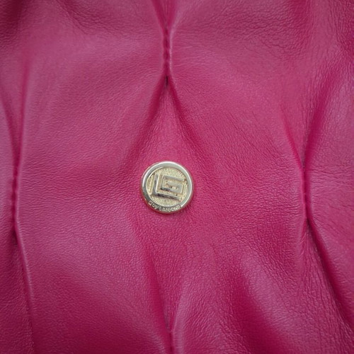 Guy Laroche leather clutch bag like new, pink crossbody