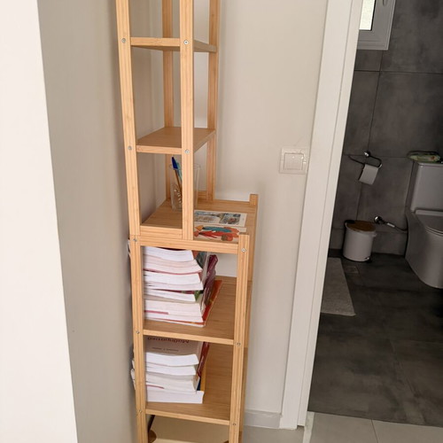 IKEA bathroom shelf unit