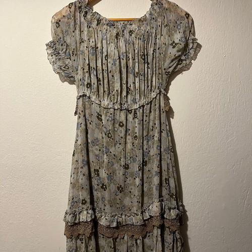 Rinascimento dress gray multicolor size S used