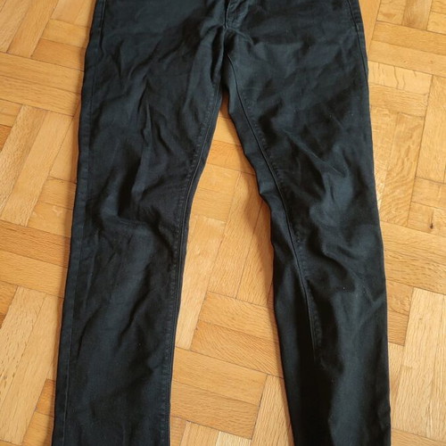River Island black stretch jeans like new