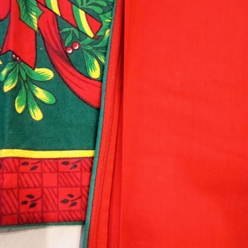Christmas pillowcases new, set of 5 with 2 beige gift pieces
