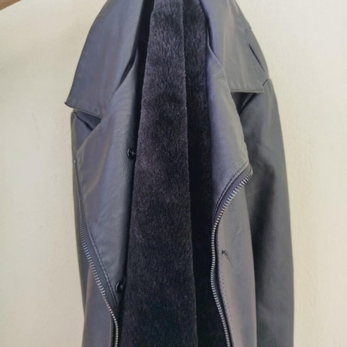 Ellen Rose women's leather jacket like new, black, size M