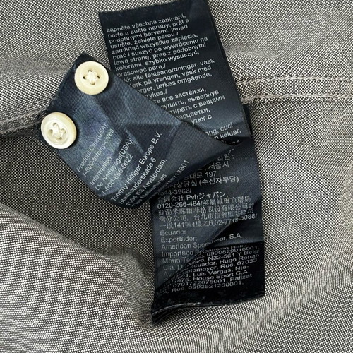 Tommy Hilfiger men's gray shirt XL used