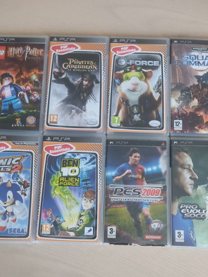 Sony PSP full games set, 8 titles
