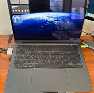 Apple MacBook Air 13.6" (2024)  (M3-8-core/16GB/512GB SSD) Midnight (GR Keyboard)